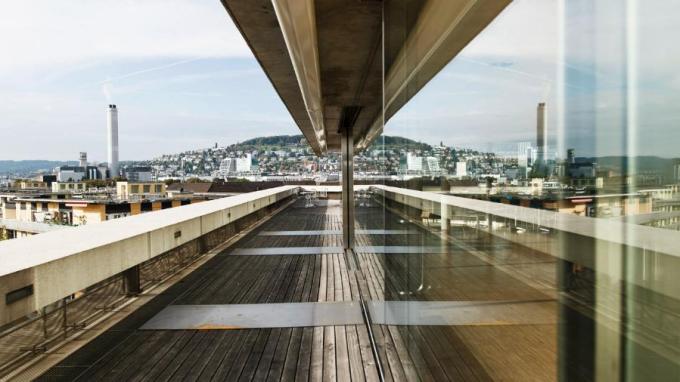 JPG, Imagebild PP: Dachterrasse, Kamin