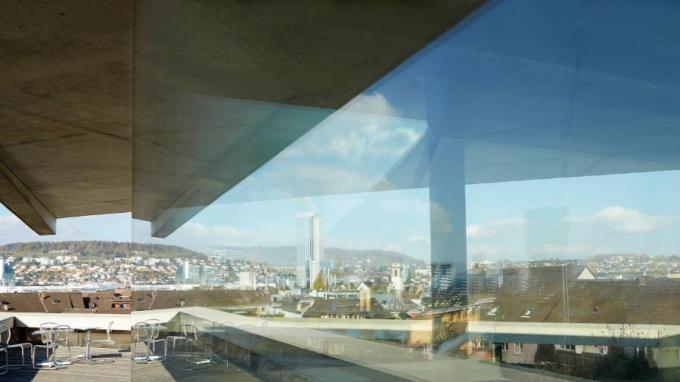 JPG, Zitatfolie: Dachterrasse, Kamin