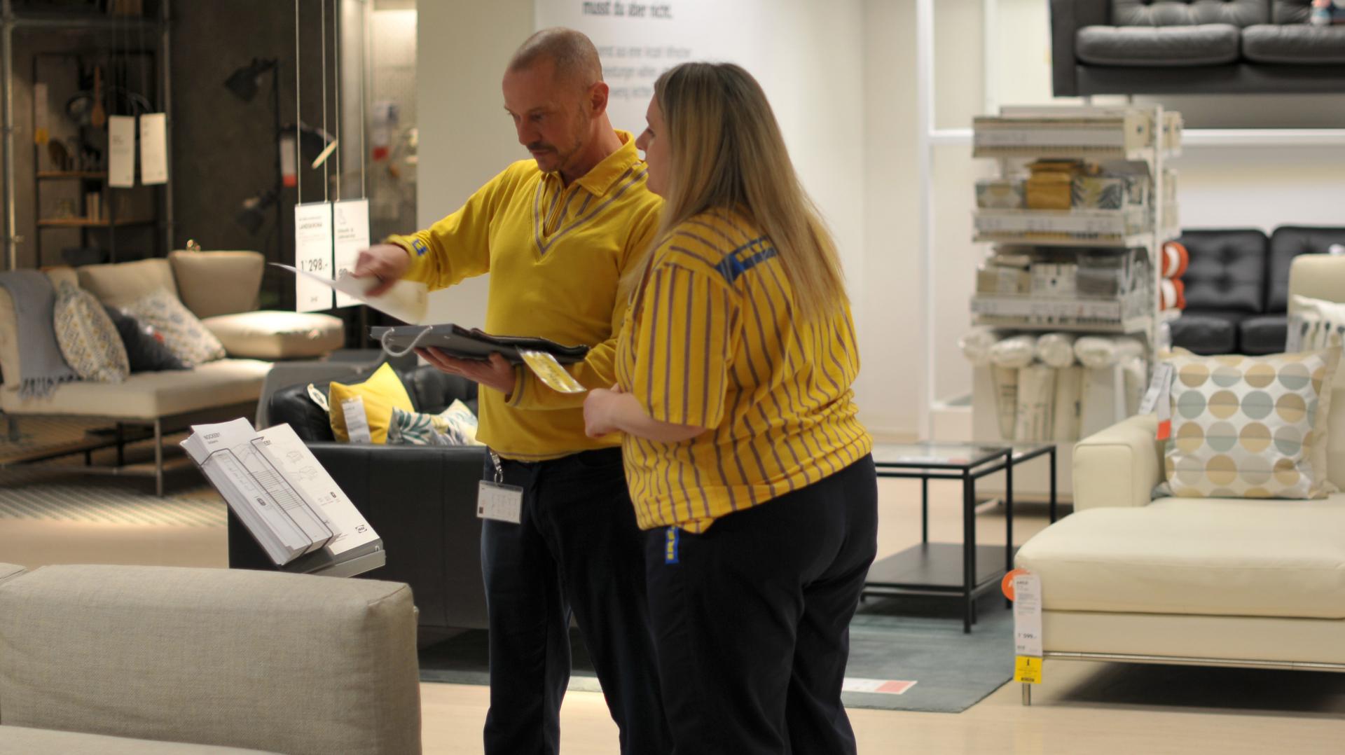 IKEA sucht Mitarbeitende die zur Firmenkultur passen, ihre Werte teilen und sich für Heimeinrichtung interessieren.