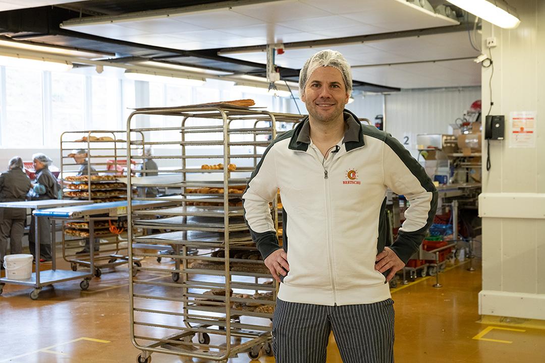 Markus Brantner, Mitinhaber und Geschäftsführer der Bertschi Bäckerei zum Brotkorb AG in Kloten.
