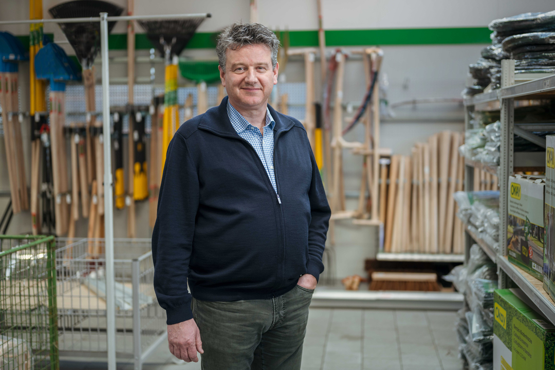 Peter Ringger, Geschäftsführer der LANDI Furt- und Limmattal Genossenschaft.