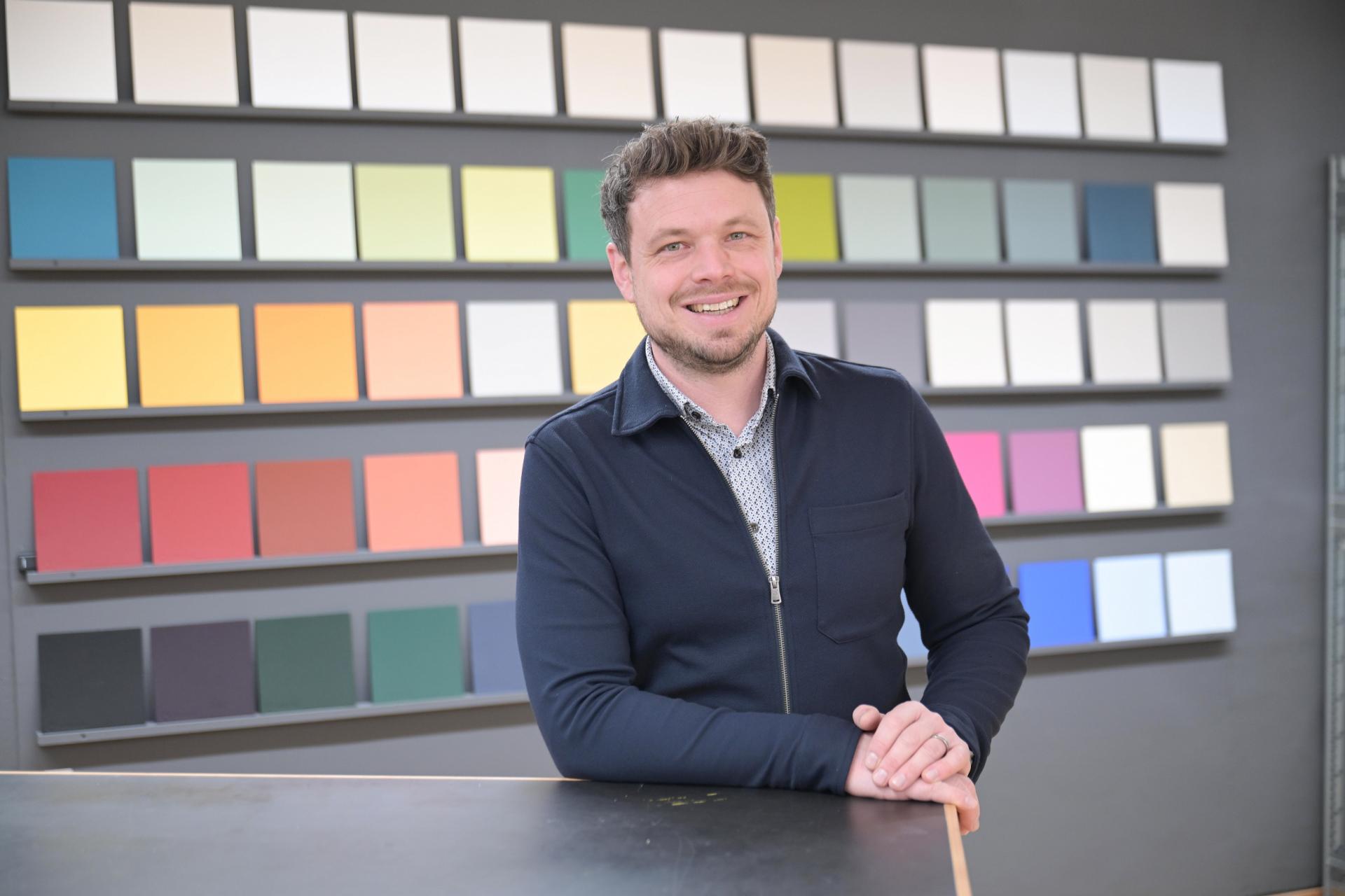 Beni Hunziker, Geschäftsführer der Max Schweizer AG.