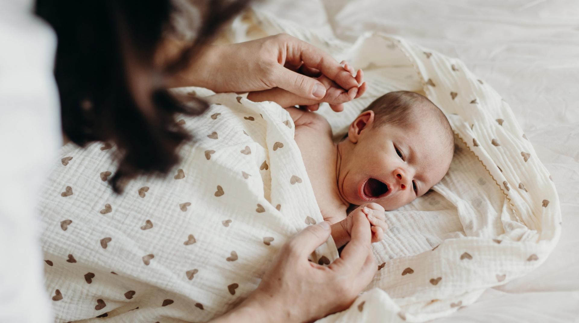 Mutter mit Baby