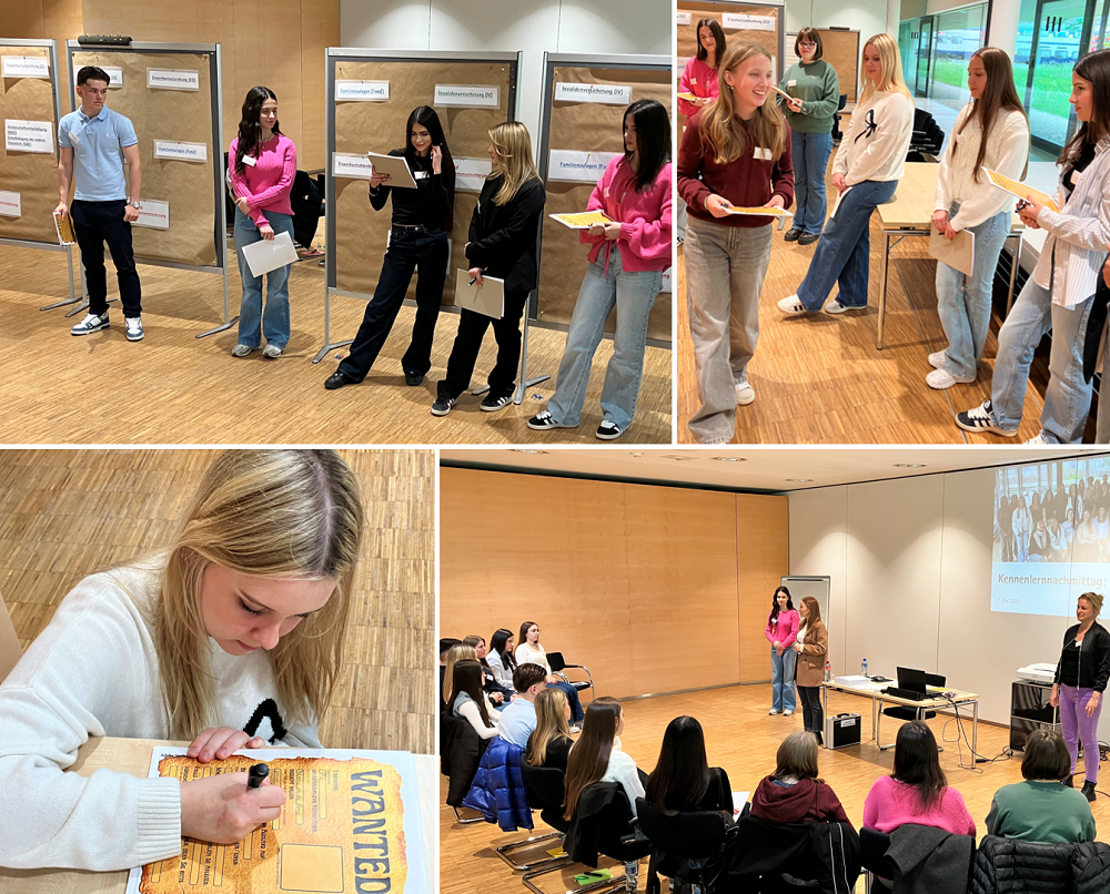 Bilder von Lernenden am Event